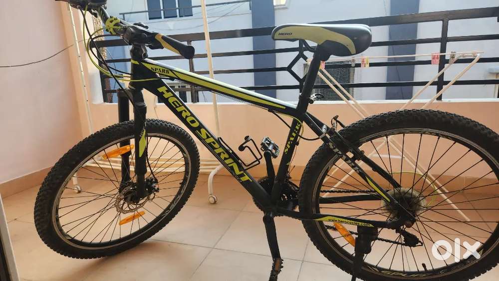 Sprint Pro Spark 26 T (inch) Road Cycle (21 Gear, Black, Disk Break)