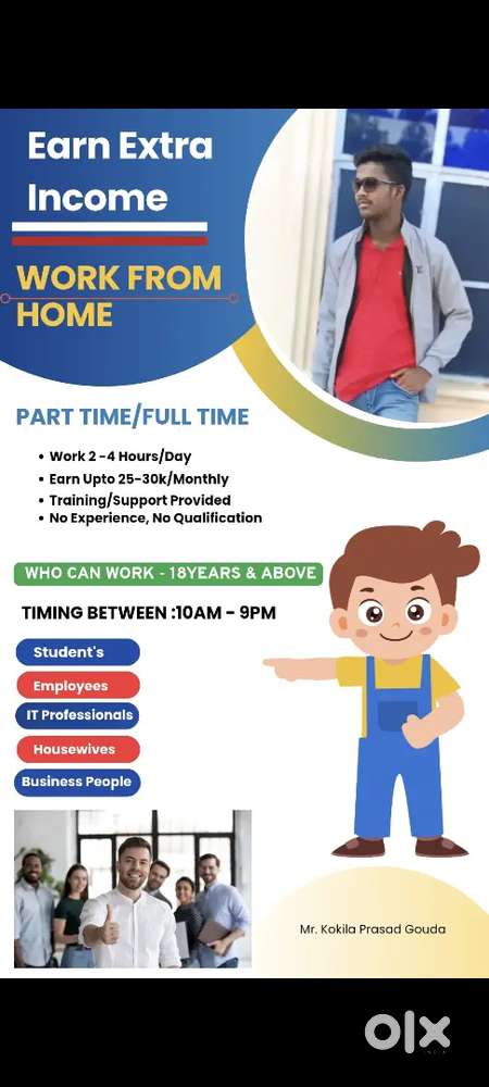 Digital marketing work from home