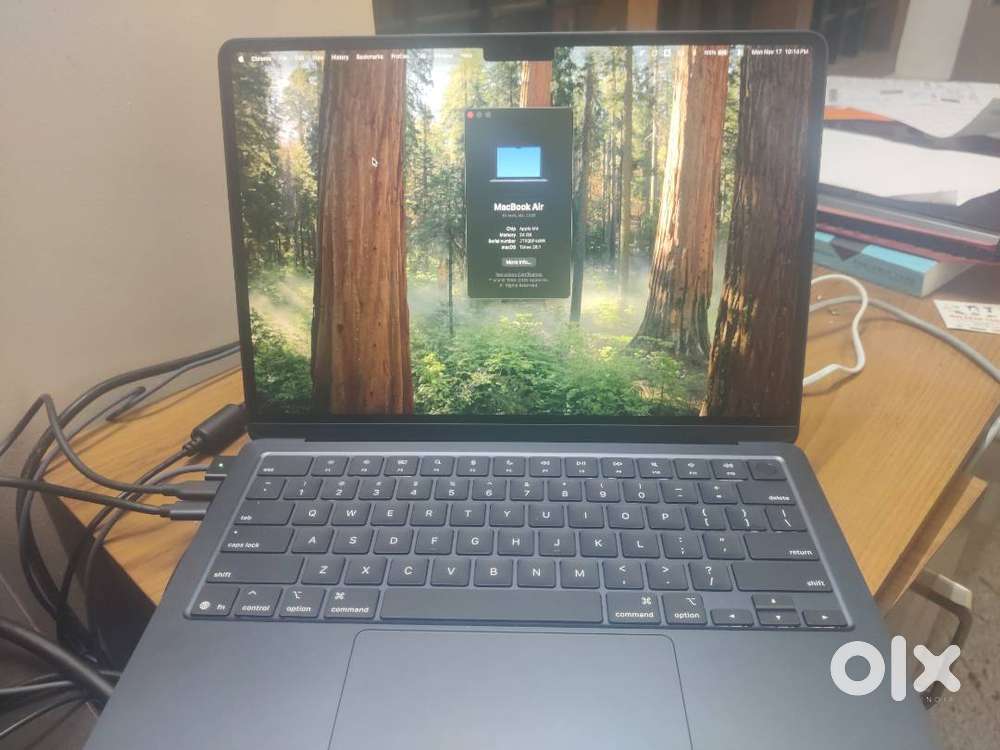 M4 Macbook Air, 24GB RAM, 512GB SSD, 15 Days old