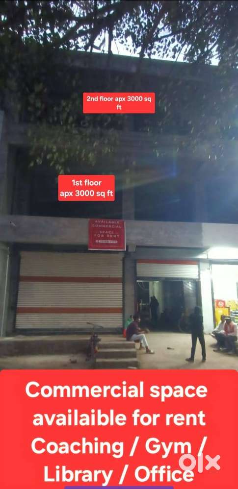 गंजपारा , दुर्ग में  Coaching / library/ gym  किराये से देना है