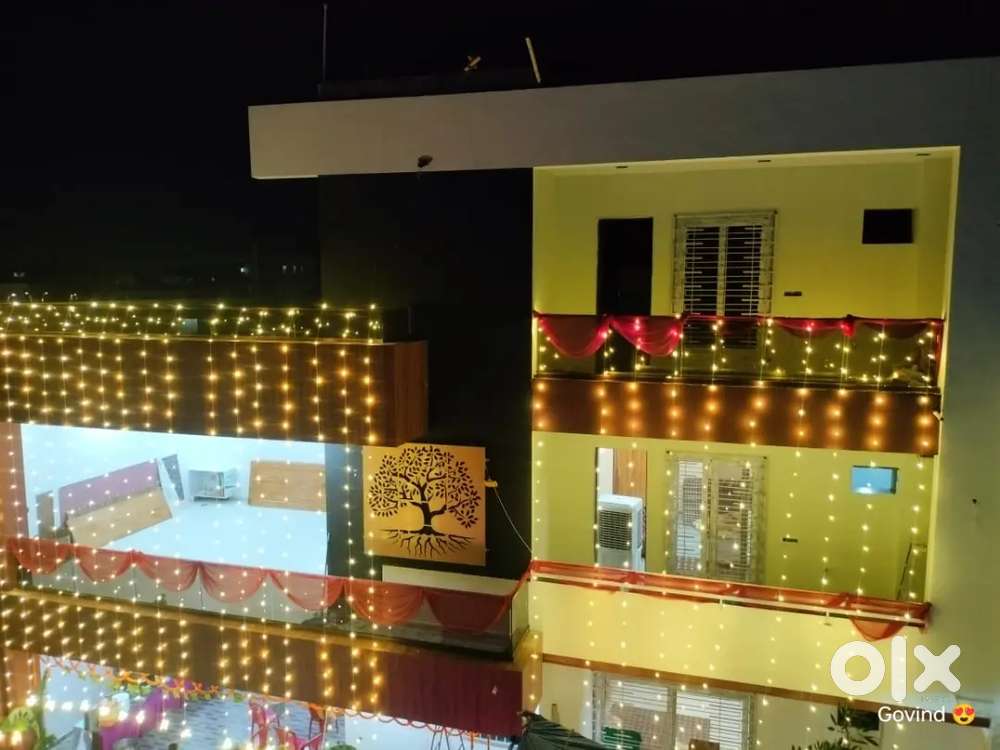 Rear side golf ground