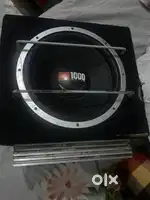 car jbl woofer with amplifier