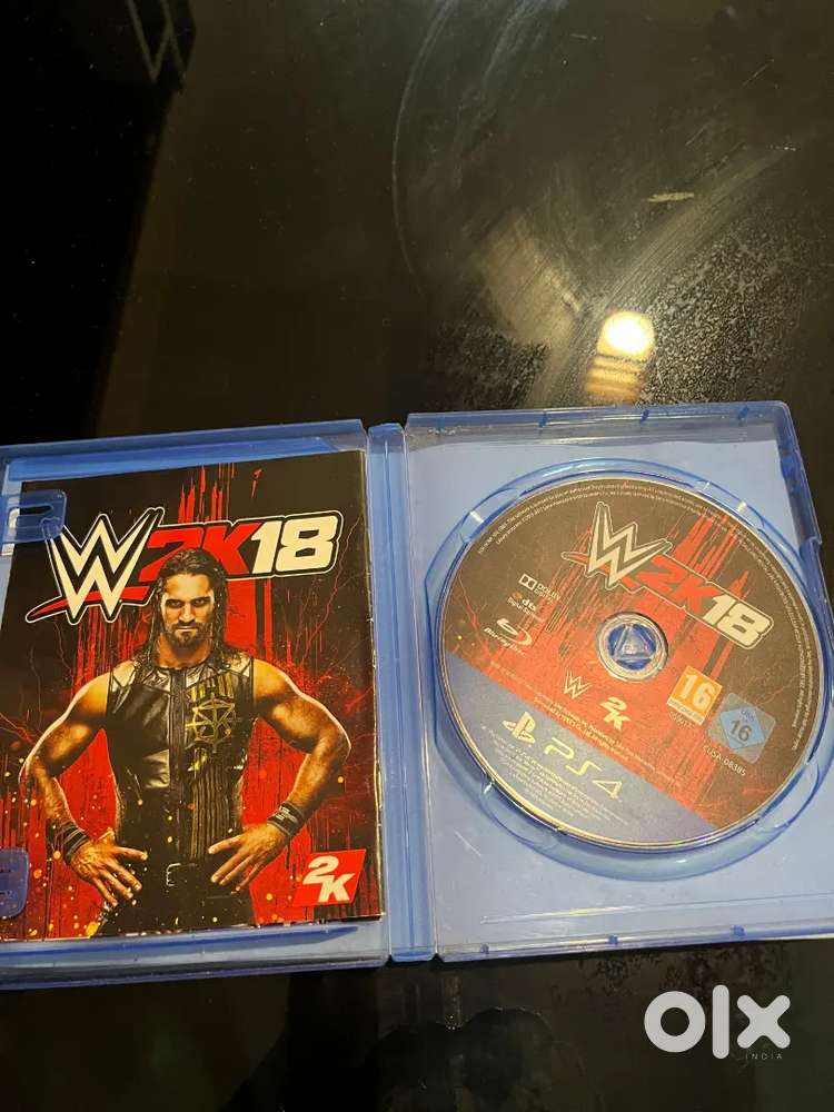 Ps4 wwe 2k18 game fresh orginal piece