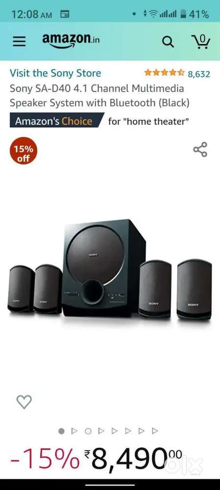 Sony home theatre 5.1