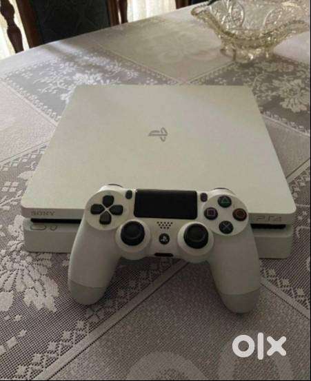 Ps4 Slim 1TB SSD 15-Gmes (Lmied Edition) device up for sale.