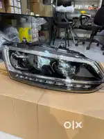 Polo vento led projector headlights with high beam led