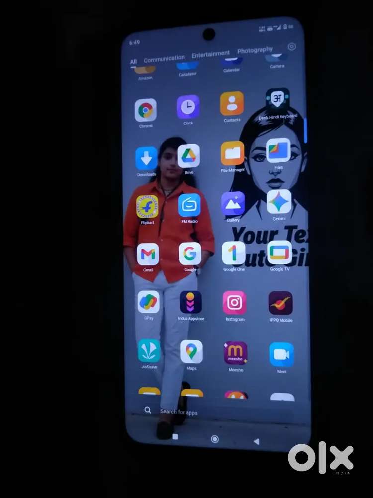 Mi redmi 12 4G with  originally charger