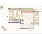 Large Size 3BHK Luxurious Flat