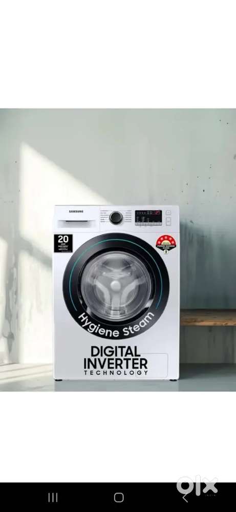 Brand new samsung 8 Kg front load washing machin  MRP 48300 now 38500