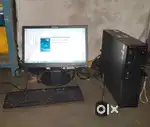 Computer  monitor mouse keyboard