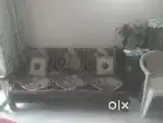 Wooden sofa set