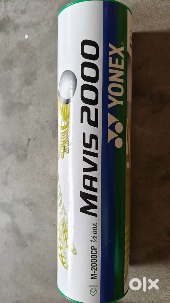 Yonex Mavis 2000 Badminton Shuttlecock (Pack of 6) –Excellent Quality