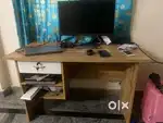 Deewana cot with mattress and laptop table