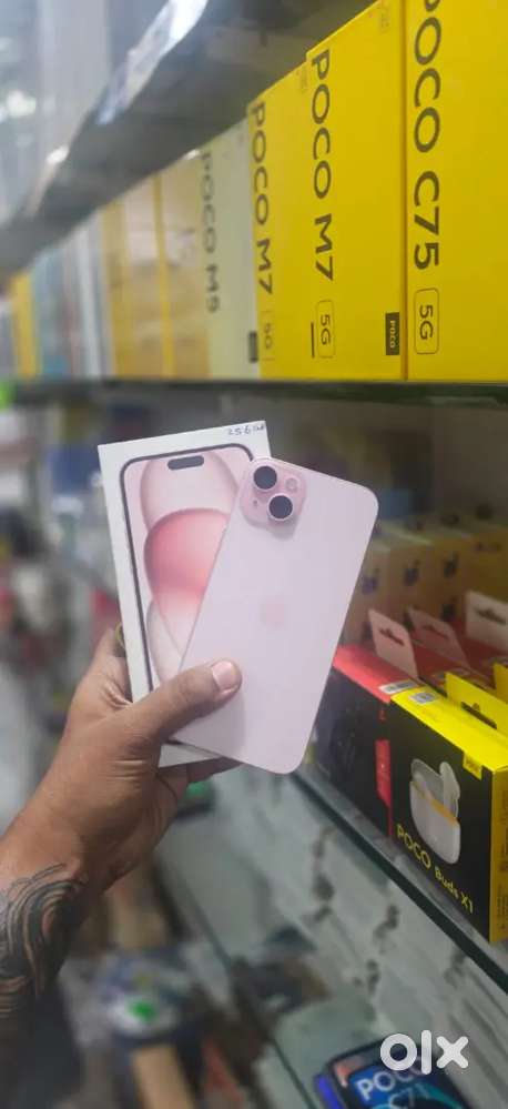 IPHONE15PLUS 256GB 90%BH CYCLE COUNT 371 FULL KIT AVAILABLE BEST PRICE