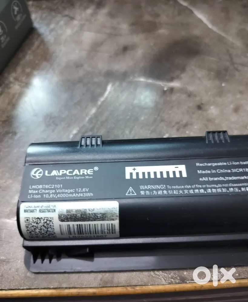 Lapcare battery for laptops(unused)