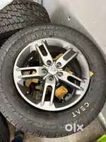 THAR ALLOYS WHEEL AND TYRES 5 NO