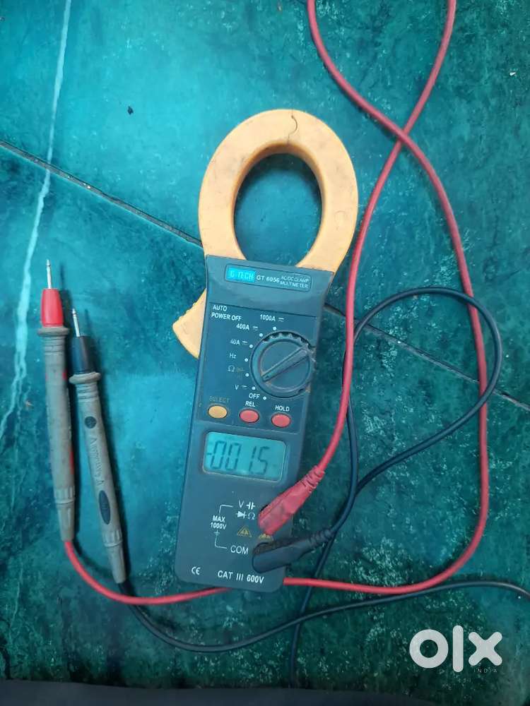 A c  d c clamp multimeter g t 6056