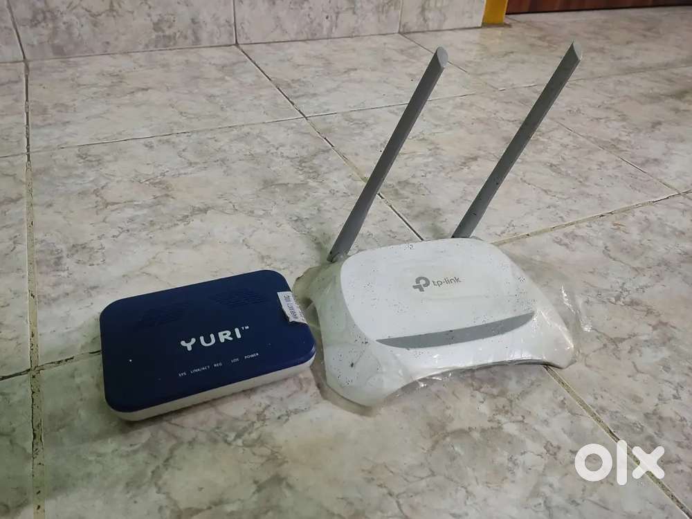 TP-Link TL-WR840N WiFi Router + YURI Fiber Modem