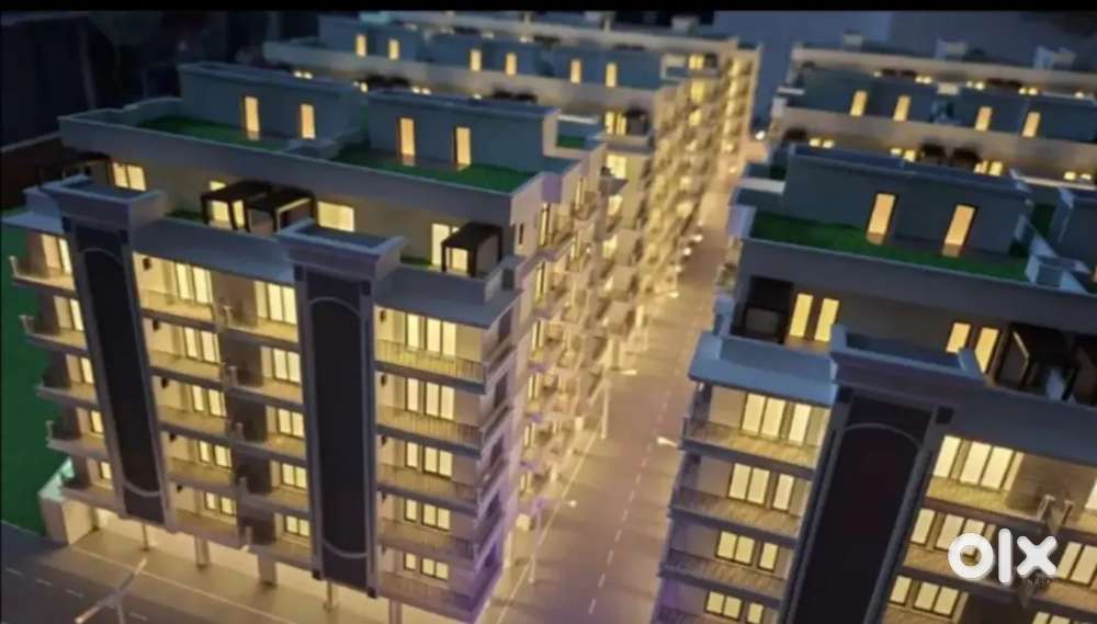 1100sqft size, Sami furnished flat ready to move loan available