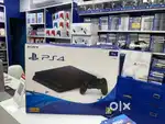 Playstation 4 console with box