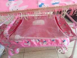 Baby cradle with swing(unused)