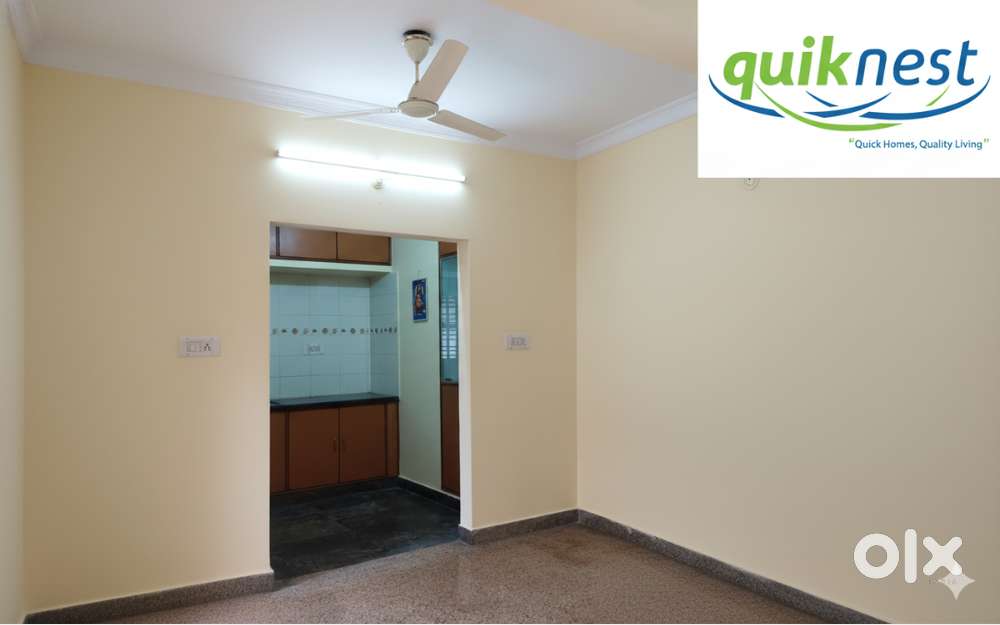 2 BHK Semi-Furnished Apartment for Lease in Hebbal – East Facing