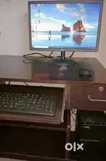 Computer cpu. monitor.
