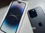 Iphone 14 pro max  with all accessories EMI available