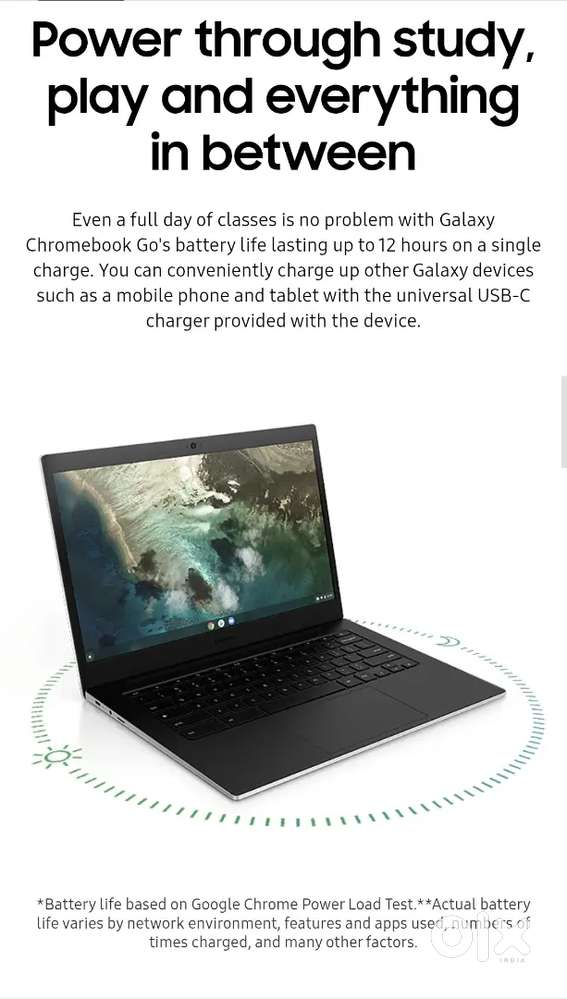 SEALED-Samsung Galaxy Chromebook Go LTE Chrome OS (14”, Celeron, 4GB)