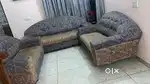 Sofa with table condition full okay