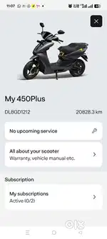 Good condition scooty