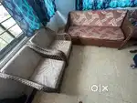 Cane Sofa Set : 3+1+1