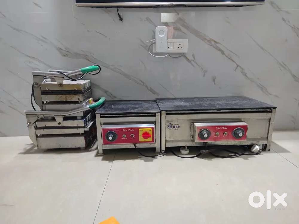 Hot Plate Dosa and grilled sandwich maker hardly used