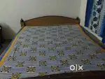 Wooden bed