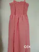 Peachy pink dress