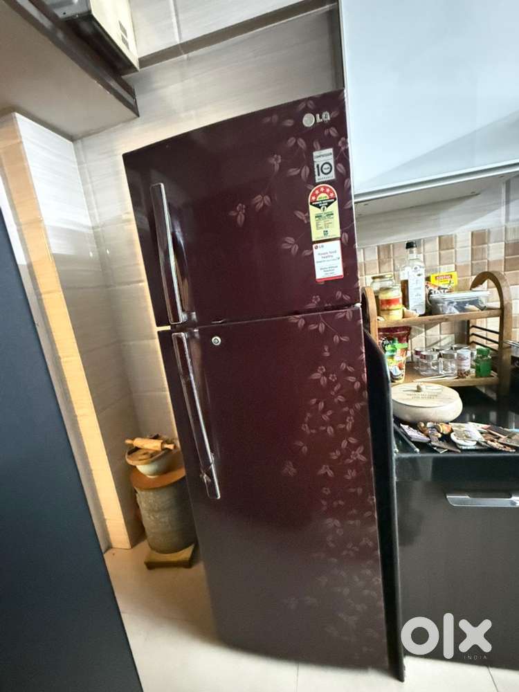 LG double door fridge in good working condition