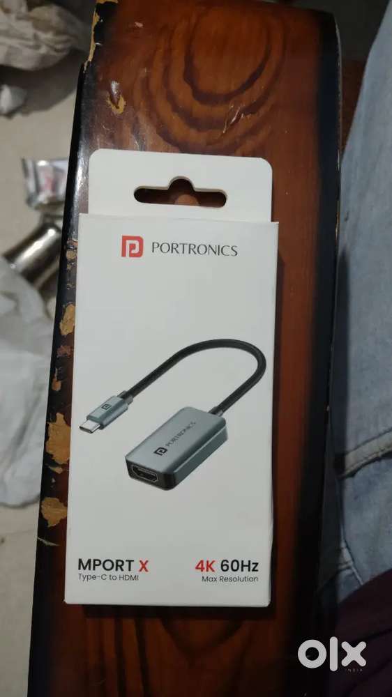 Portrononics type c to hdmi hub . 4k 60hz