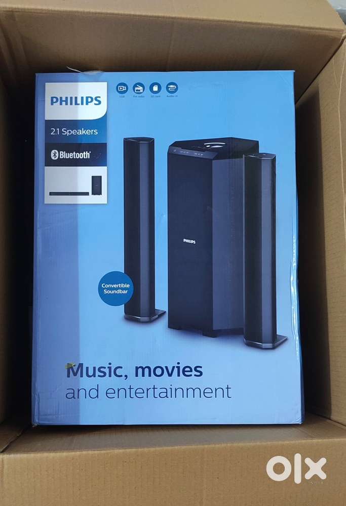 PHILIPS Convertible 80W Home theatre Bluetooth 2.1 Channel
