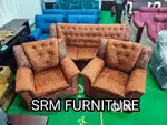 New Branded 3+1+1 sofa set with a warranty and home delivery available