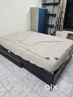 Queen size Bed with Mattress and Storage