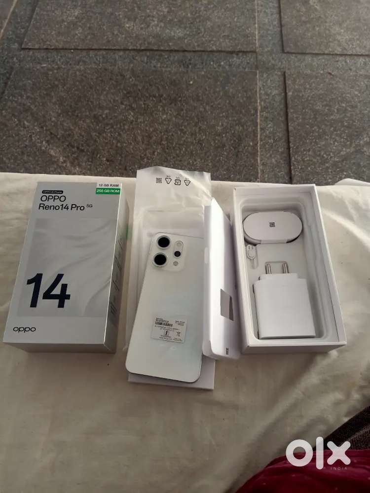 I want to sell my new oppo reno 14 pro.box piece.