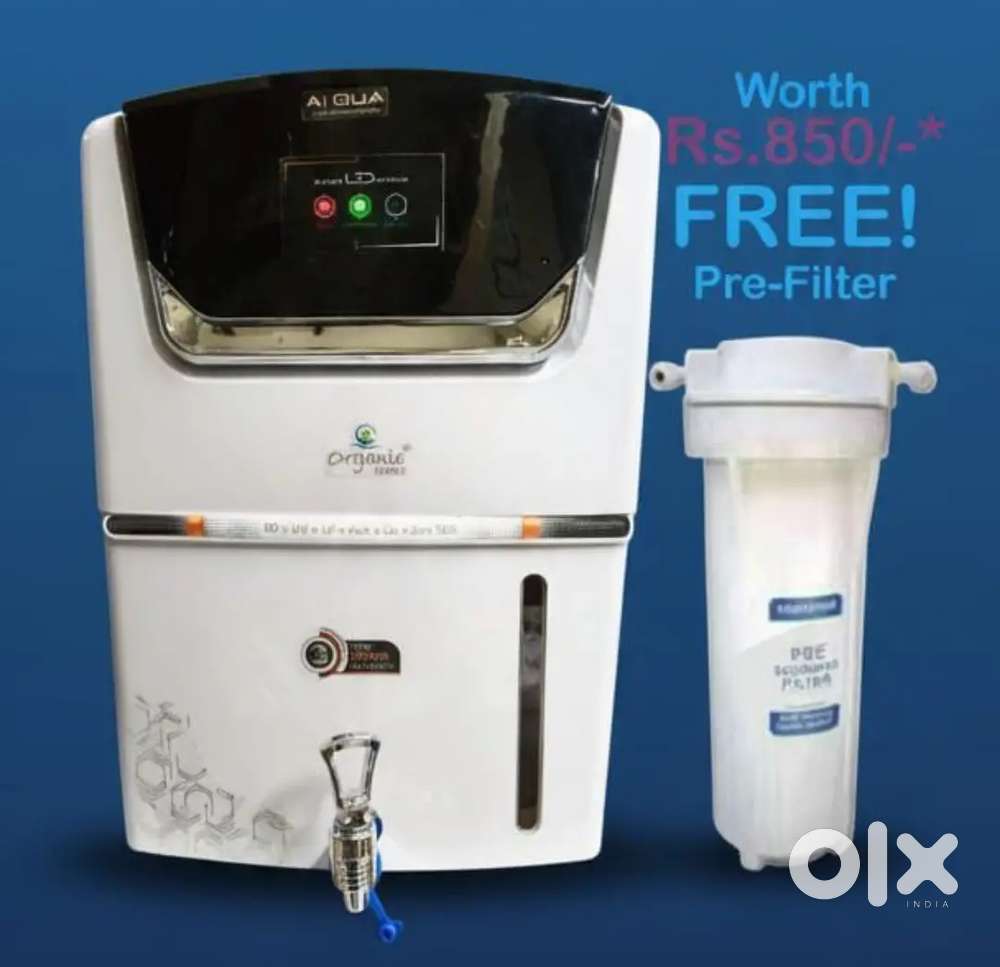 The AI QUA Organic Series is a multi-stage water purifier