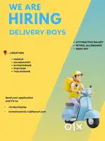 ‼️Urgent hiring Delivery boys‼️