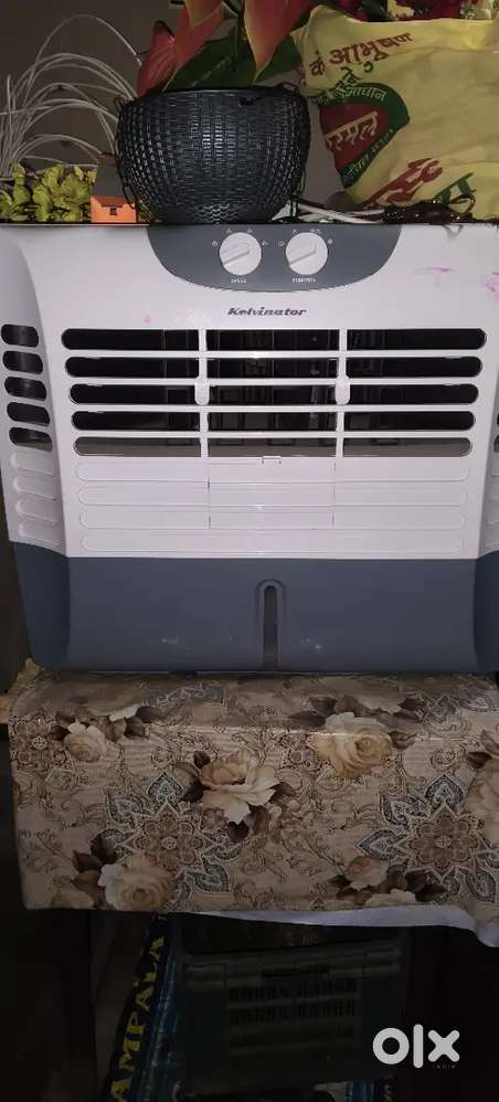 “Powerful Kelvinator Cooler — 3D Air Flow & Honeycomb Pads