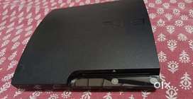 PS3 Slim with 3 controller and games (Play Station 3)