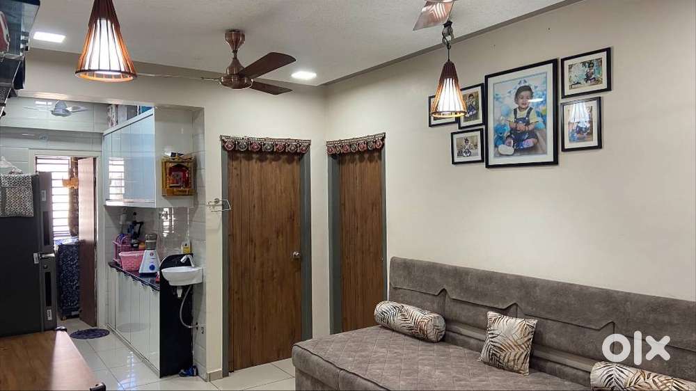 2 BHK flat Railnagar Rajkot west open