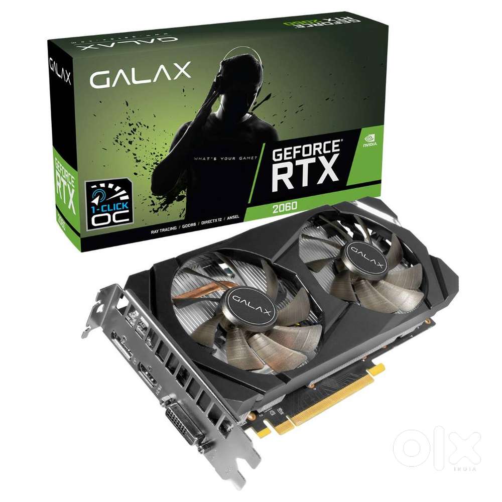 Galax RTX 2060 6GB DDR6 With Box & Testing Warranty