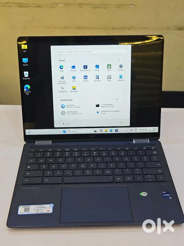 Hp elite dragon fly chrome book