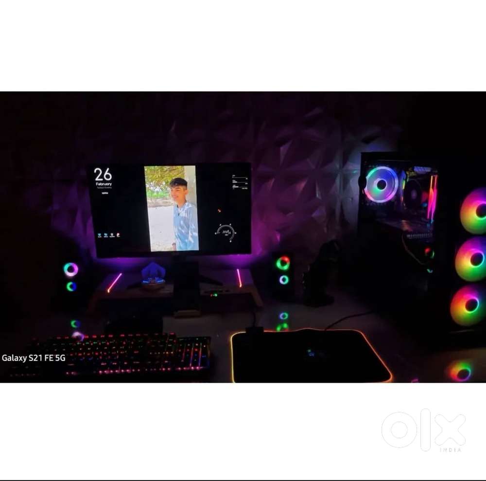 Gaming and editing pc with all accessories