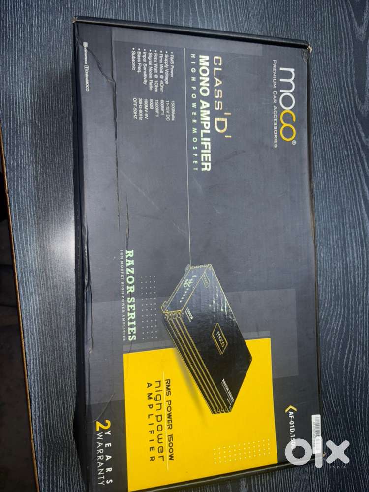 Car Audio System -Amplifier